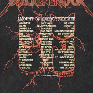 Black Energy Cat Band Tee