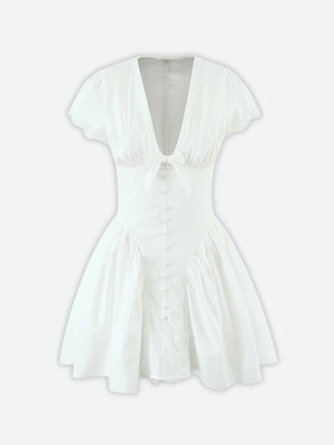 Coquette Gingham Mini Dress