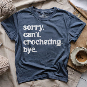 Crocheting. Bye T-shirt