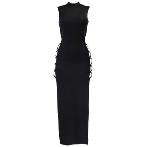 Dangerous Business Lace Up Dress