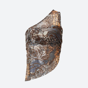 Floral One Shoulder Top