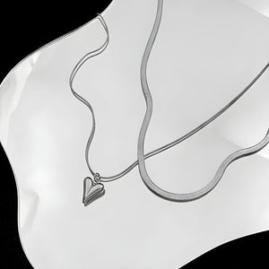Heart Necklace Set