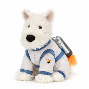 Scottie Dog Space Outfit Plush Toy