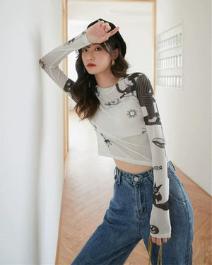 Sun Child Sheer Top