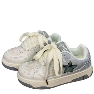 Gradient Star Aesthetic Sneakers