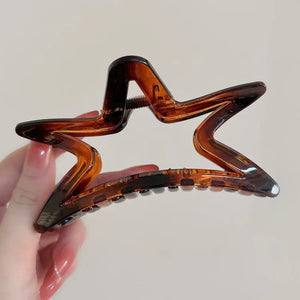 90's Style Star Hair Claw