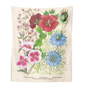 Vintage Flower Wall Tapestry ๐ฟ