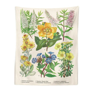 Vintage Flower Wall Tapestry ๐ฟ