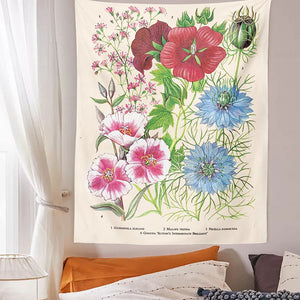 Vintage Flower Wall Tapestry ๐ฟ