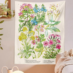 Vintage Flower Wall Tapestry ๐ฟ