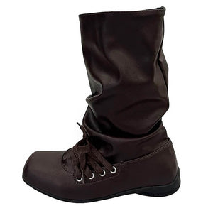 Rogue Doll Lace-Up Slouch Boots