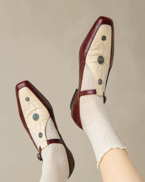 Sunday Tea Buckle Oxford Shoes