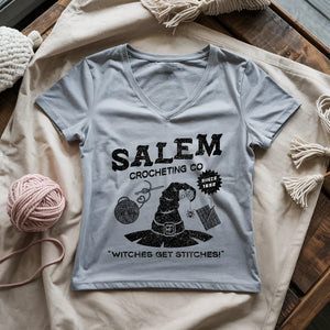 Salem Crocheting Lady V-neck