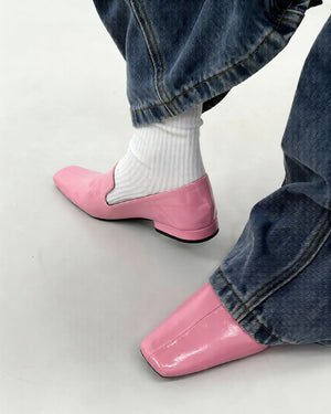 Dancing Life Square Toe Flat Loafers