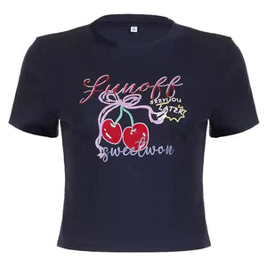 Sweet Cherry Crop Top