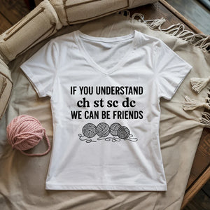 If You Understand Lady V-neck