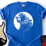 Dinosaur Playing Harmonica T-Shirt