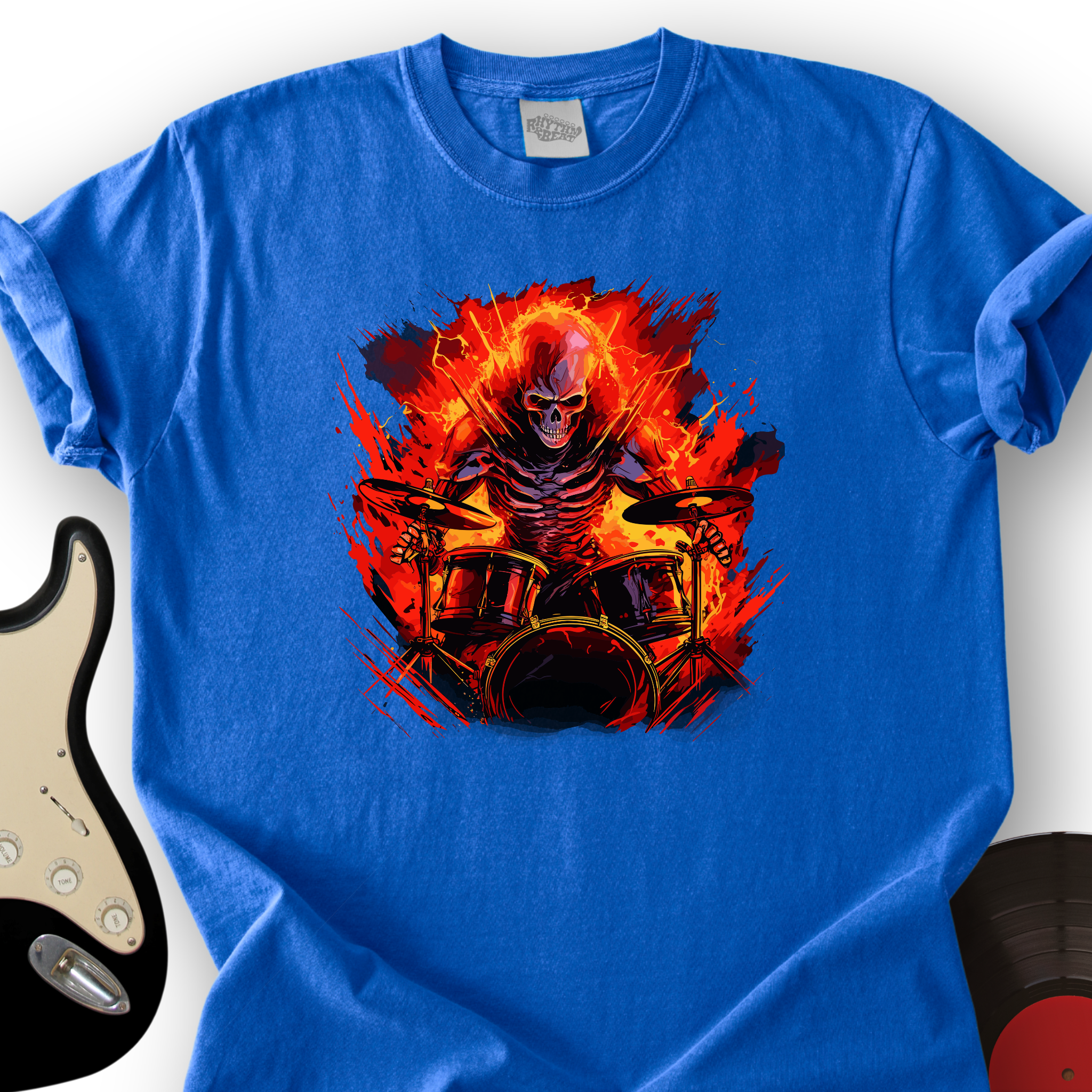 Fiery Drummer T-Shirt