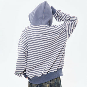 2010’s Striped Zip Up Hoodie