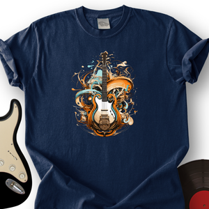 Guitar Steampunk T-Shirt
