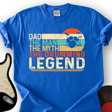 Drummer Legend Dad T-Shirt