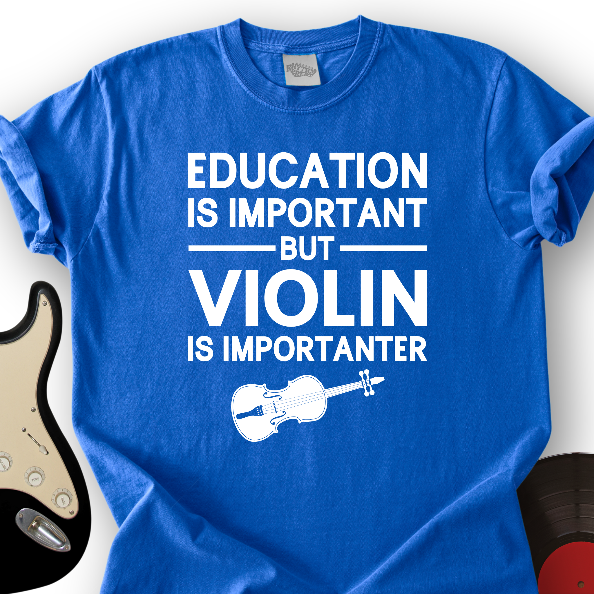 Education Is Important But Violin Is Importanter T-Shirt