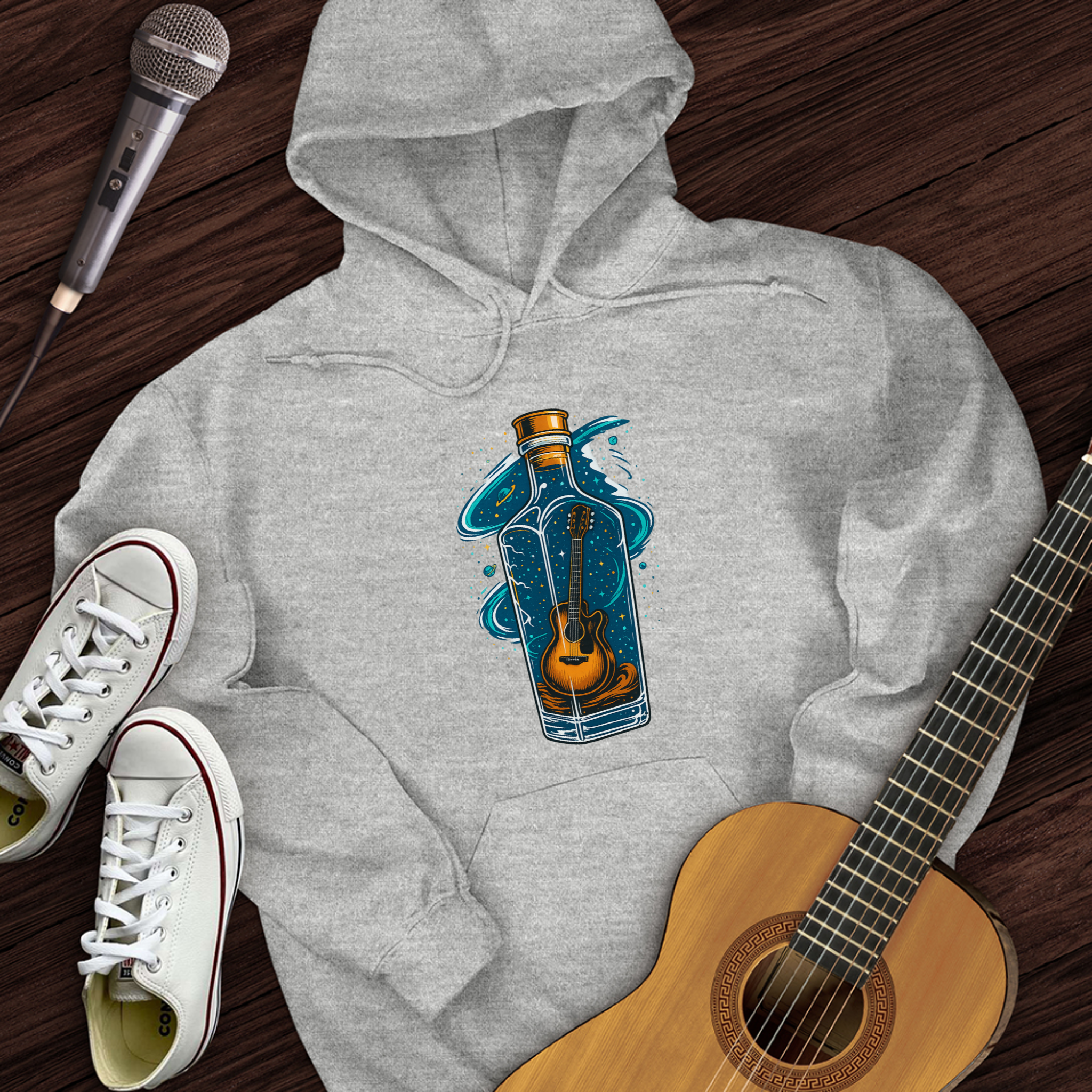 Guitar In A Bottle Hoodie