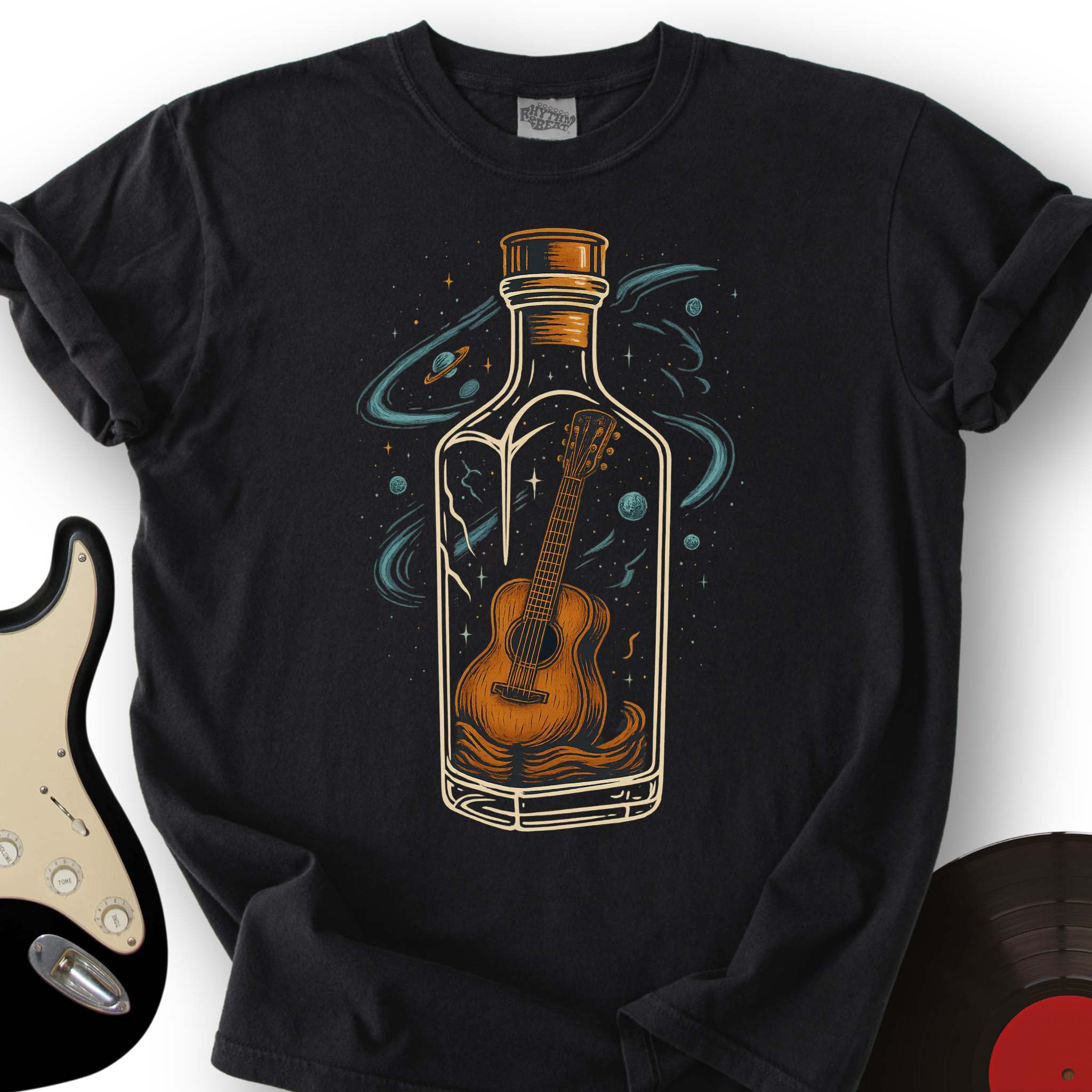 Guitar In A Bottle T-Shirt