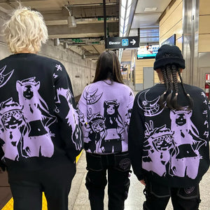 Anime Knitted Sweater