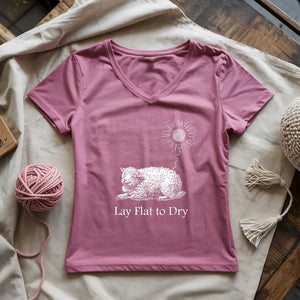 Lay Flat Lady V-neck