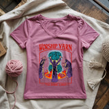 Worship Yarn Lady V-neck