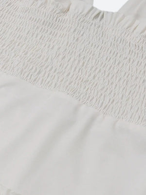 Coquette Halter Neck Mini Dress