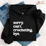 Crocheting. Bye Hoodie