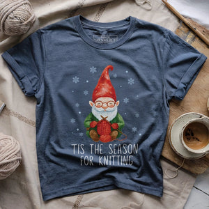 Gnome Knitter T-shirt