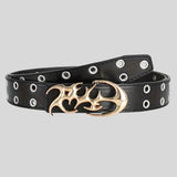 Grommet Buckle Belt