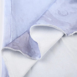 Grunge Mermaid Skeleton Maxi Dress