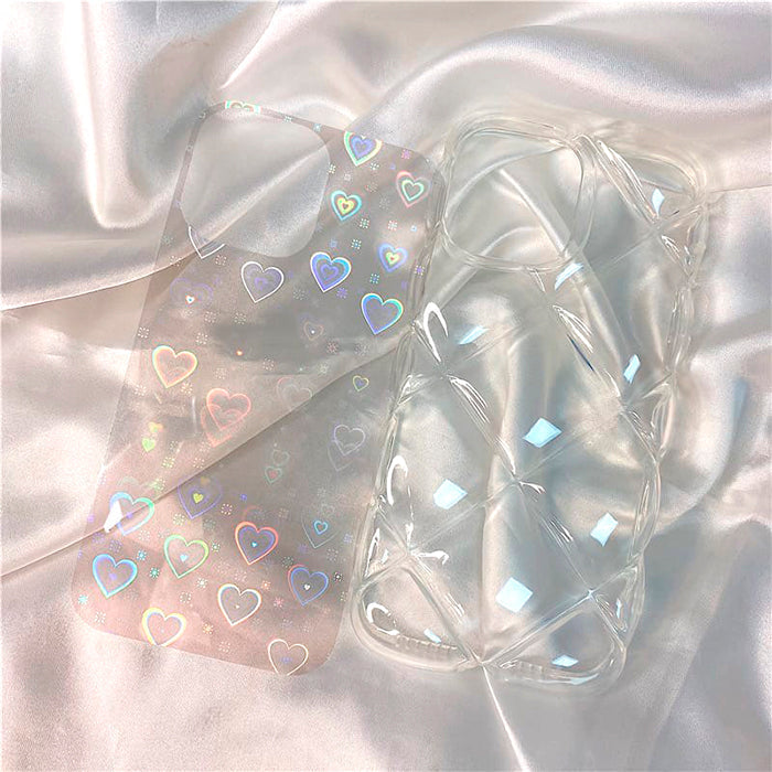 Heart Light Diffraction iPhone Case