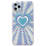 Indie Heart Checkered iPhone Case