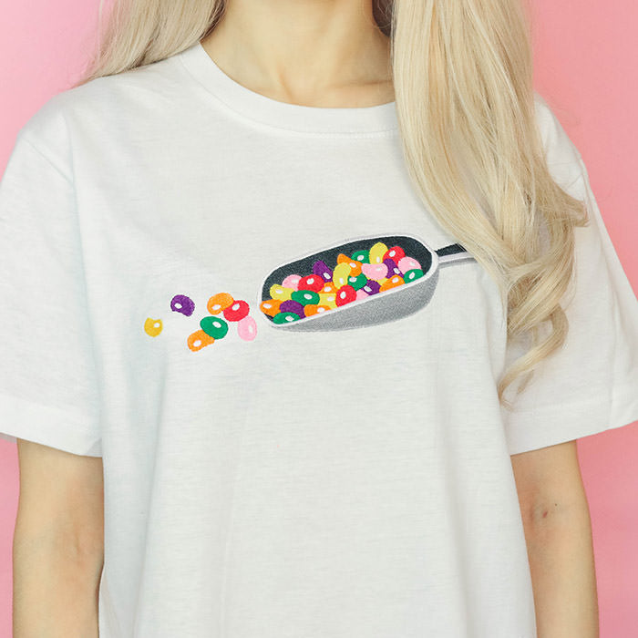 Jelly Beans Tee, Size S