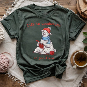 No Pro-llama T-shirt