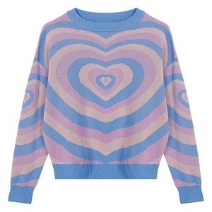 Pastel Heart Sweater