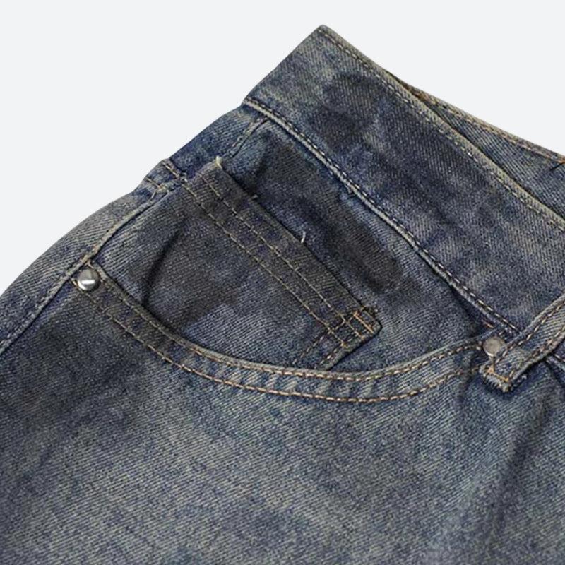Ripped Denim Jeans