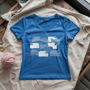 Sheep Happens Lady V-neck