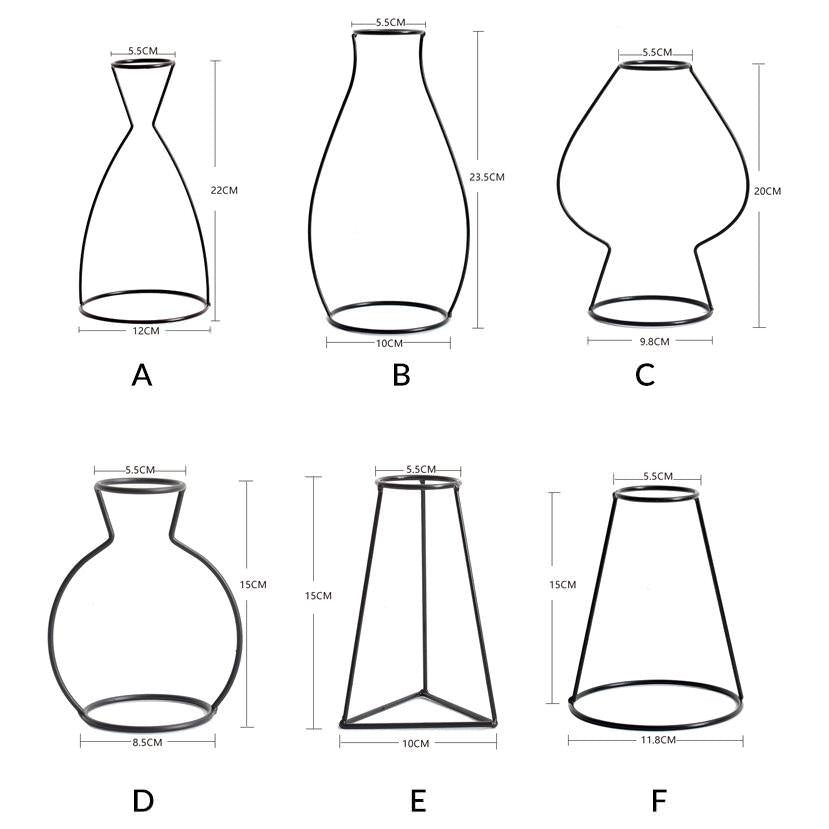 Simplicity Wire Vase