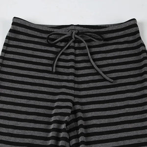 Striped Flare Sweatpants