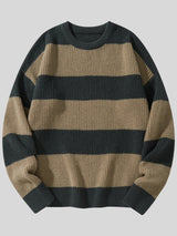 Striped Pullover Sweater