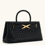 Woven Top Handle Bag