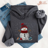 Yarn Snowman Hoodie
