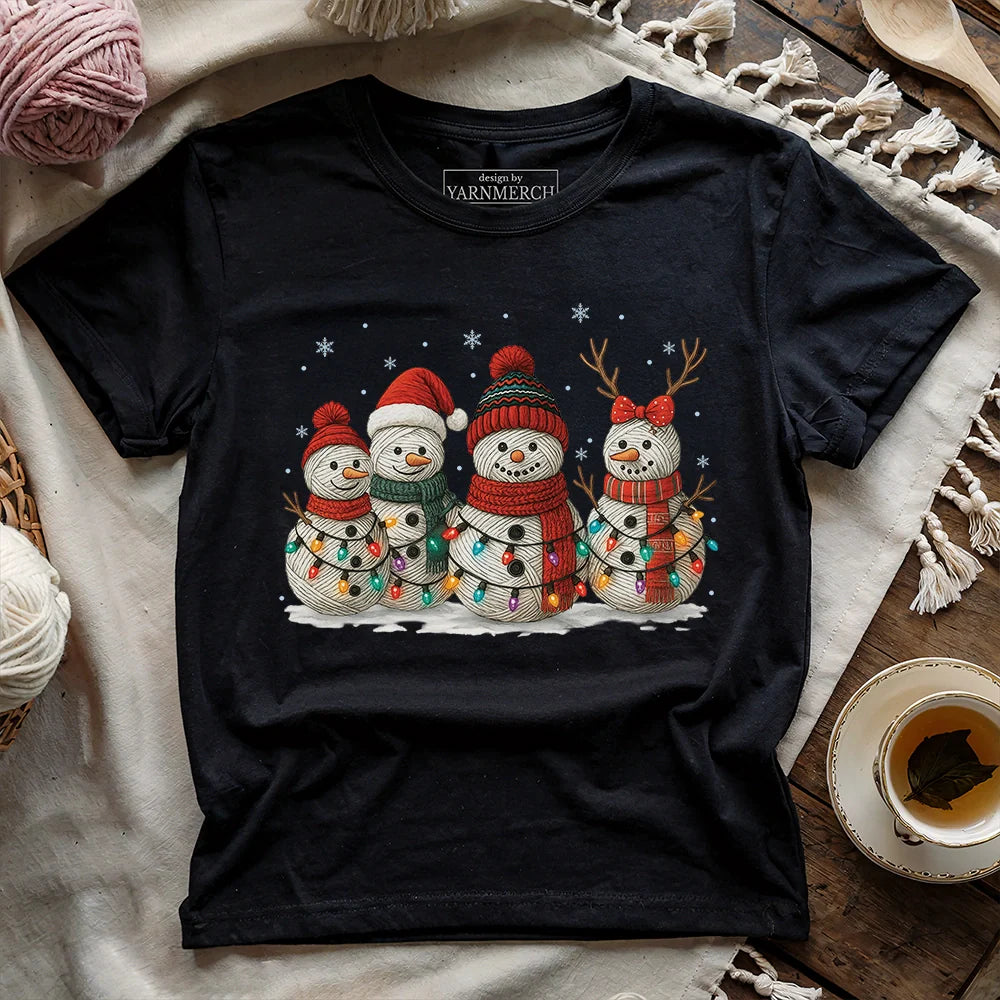 Yarny Snow Crew T-shirt