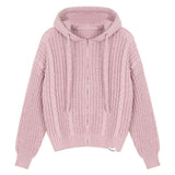 Candy Morning Loose Knit Hoodie